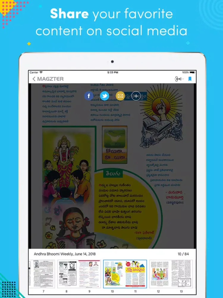 Andhra Bhoomi Weekly iPad 应用截图