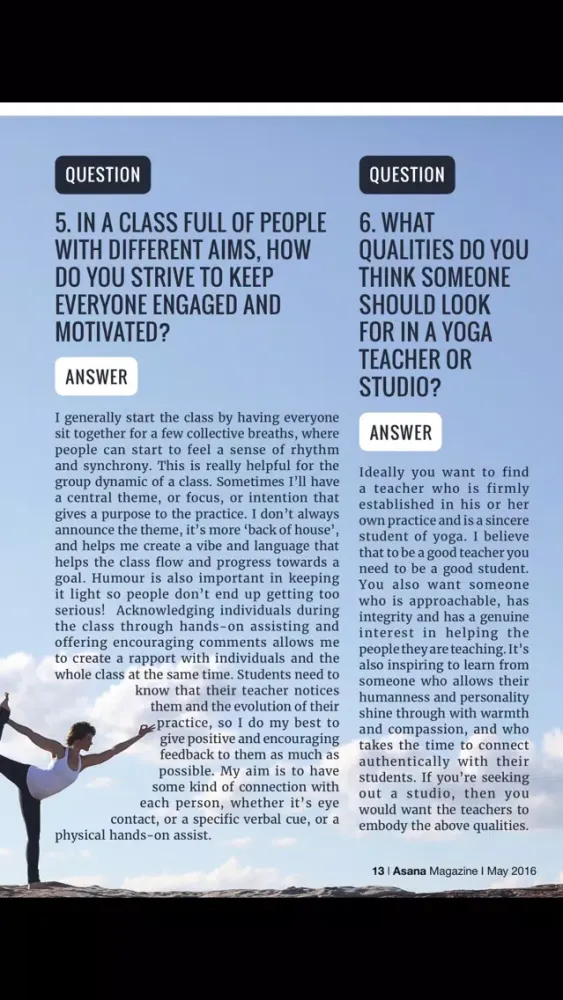 Capturas de pantalla de Asana International Yoga