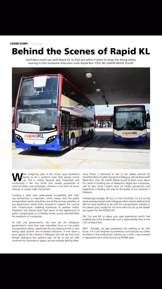 Zrzuty ekranu Asian Buses