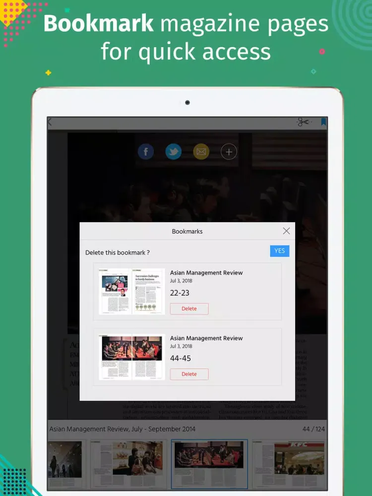 Asian Management Review iPad 应用截图