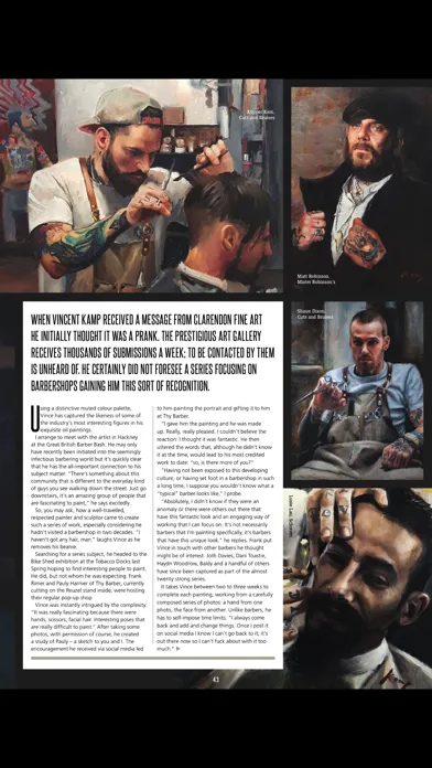 Tangkapan layar Barber Evo Magazine