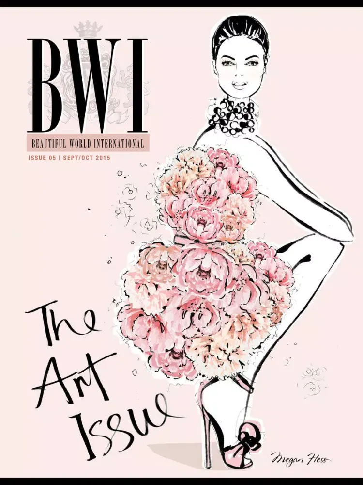 Capturas de tela do BWI Magazine iPad 