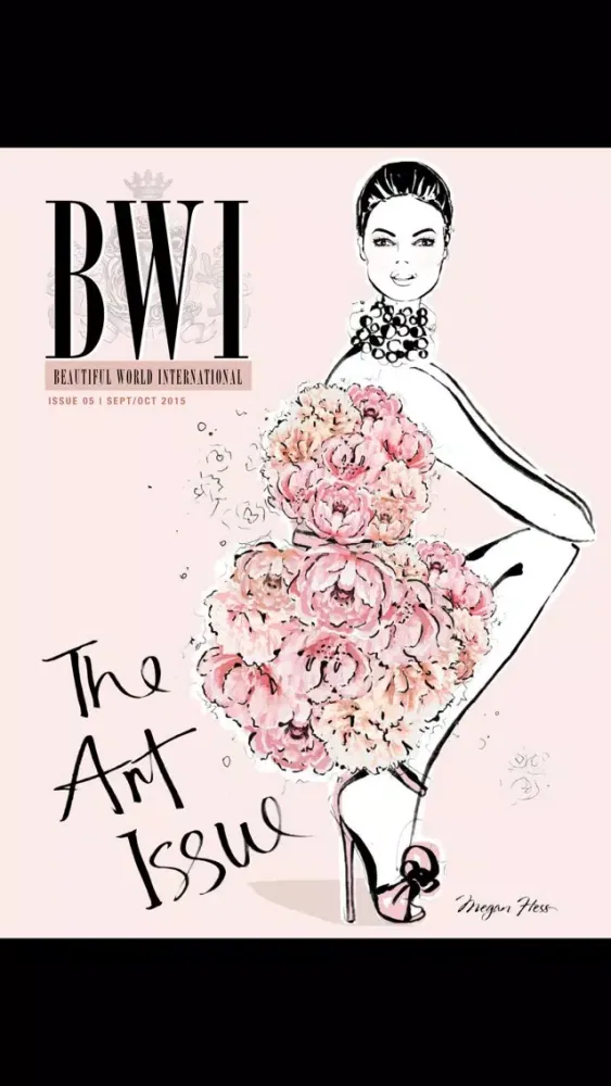 Capturas de tela do BWI Magazine