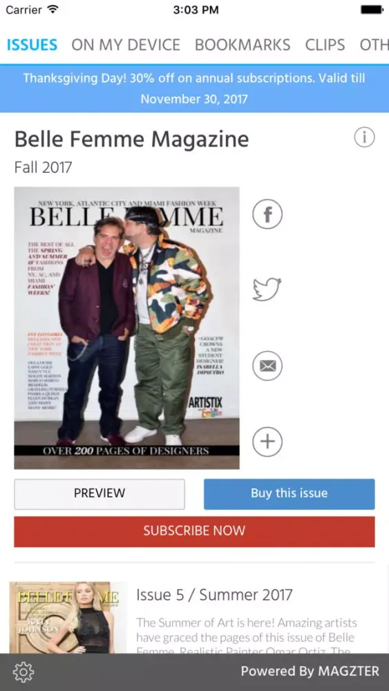 Belle Femme Magazine应用截图