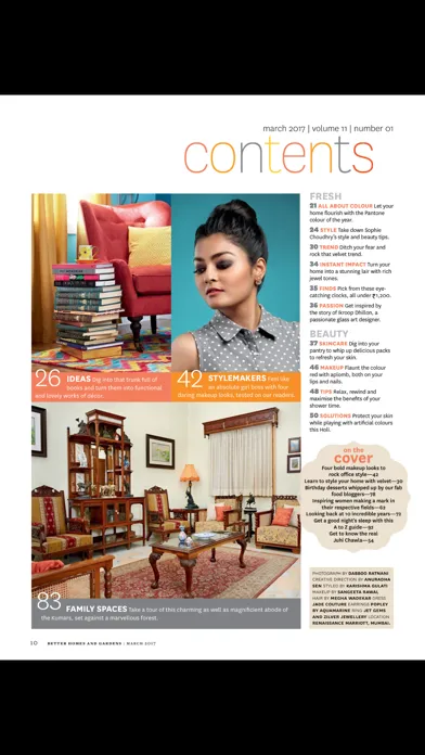 Capturas de pantalla de Better Homes & Gardens Ind Mag