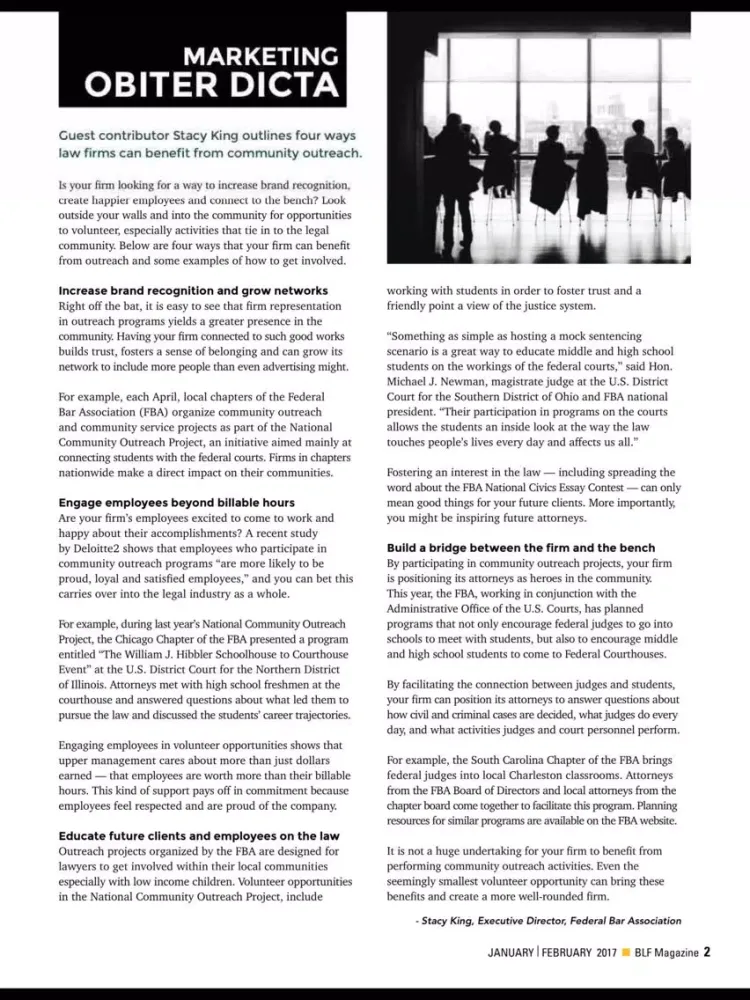 Bigger Law Firm Magazine iPad  سکرین شاٹس