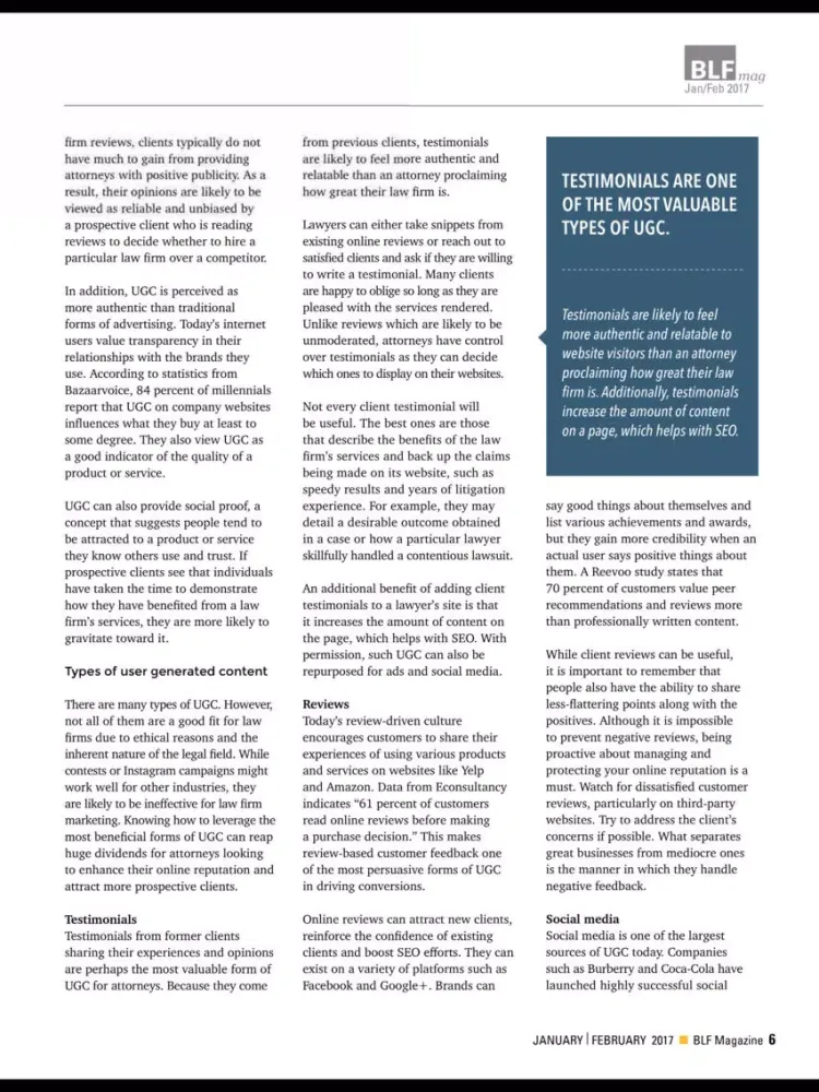 Bigger Law Firm Magazine iPad  سکرین شاٹس