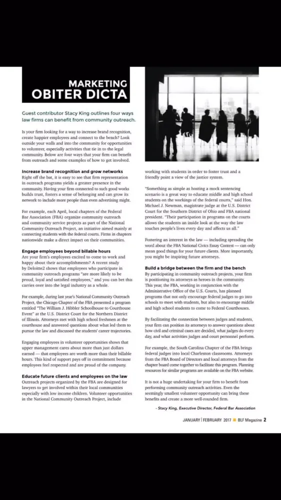 Bigger Law Firm Magazine سکرین شاٹس