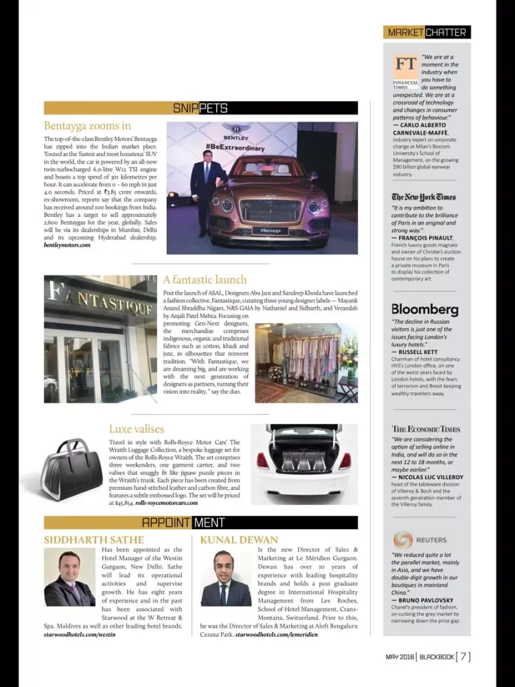BlackBook — India's Luxury Insider iPad  スクリーンショット