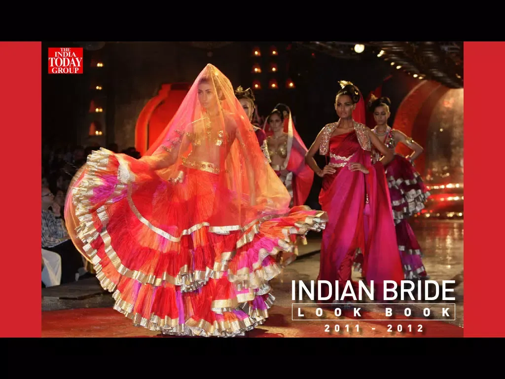 Capturas de tela do INDIAN BRIDE Look Book 2012 iPad 