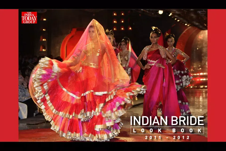 Capturas de tela do INDIAN BRIDE Look Book 2012