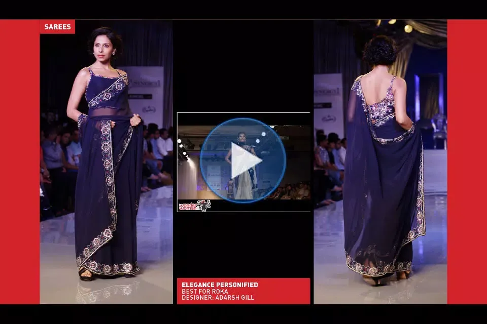 Capturas de tela do INDIAN BRIDE Look Book 2012