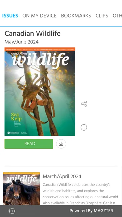 Canadian Wildlife Magazine应用截图