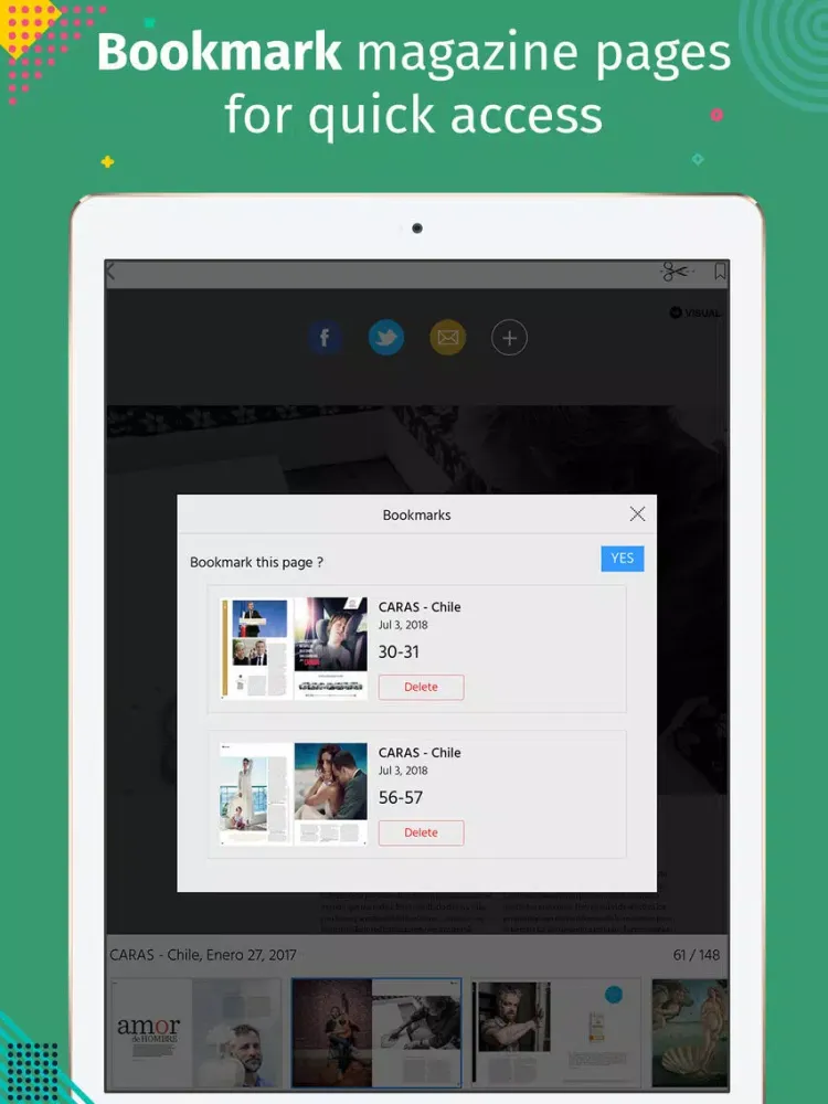 CARAS - Chile iPad  Ekran Görüntüleri