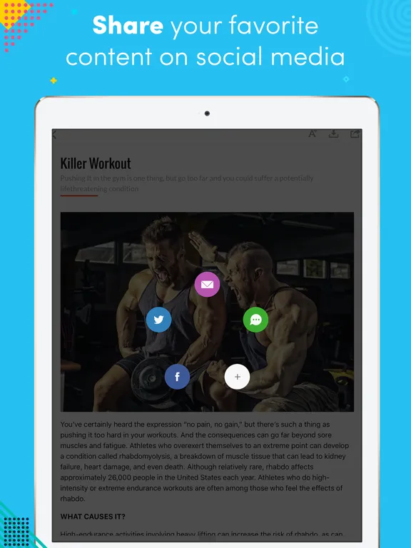 Capturas de tela do CEO Life Magazine iPad 