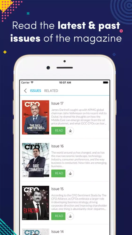 CFO Middle East Screenshots
