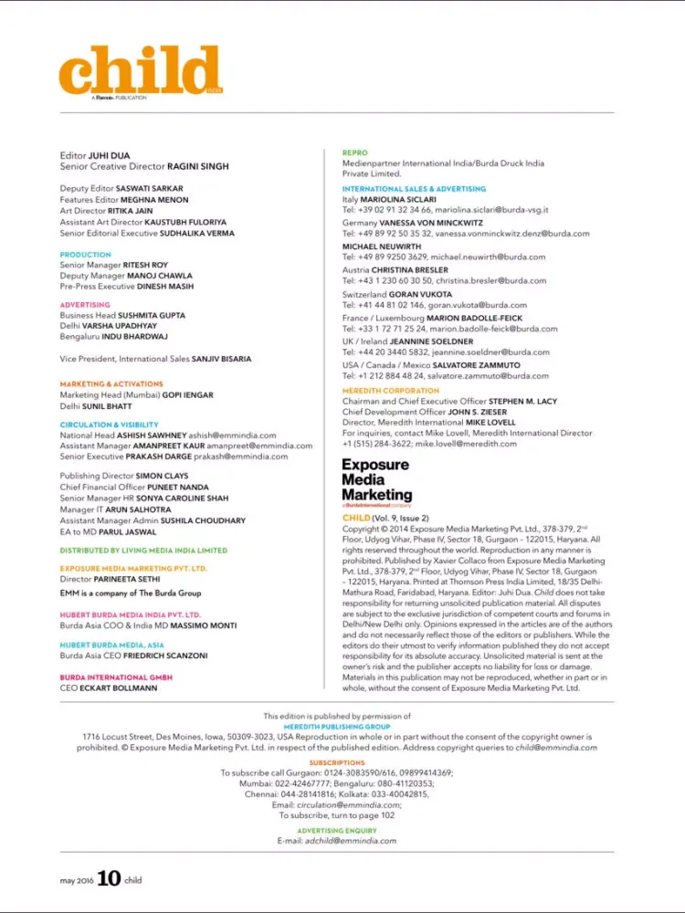 Child India Mag iPad  Screenshots