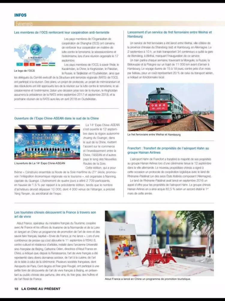 Zrzuty ekranu China Today (French) iPad 