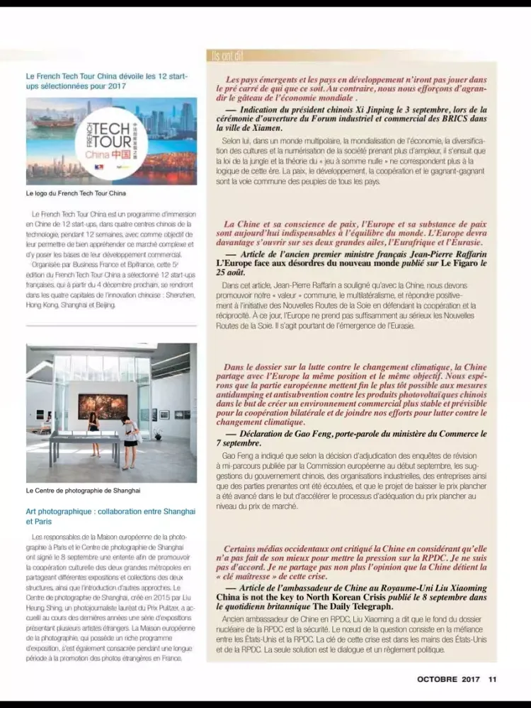 Zrzuty ekranu China Today (French) iPad 