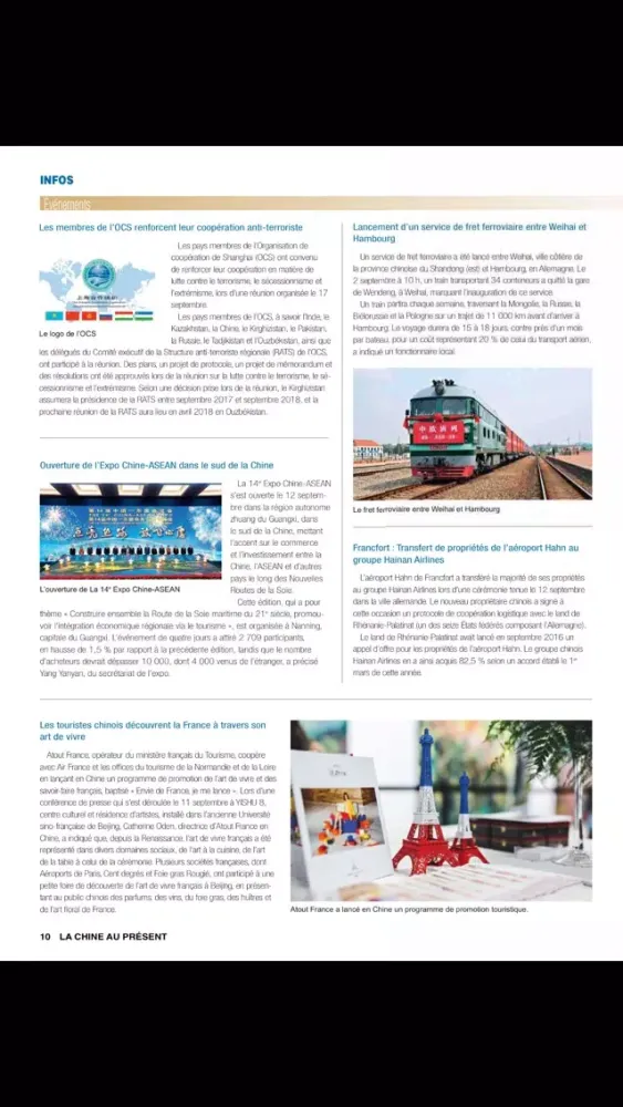 Zrzuty ekranu China Today (French)