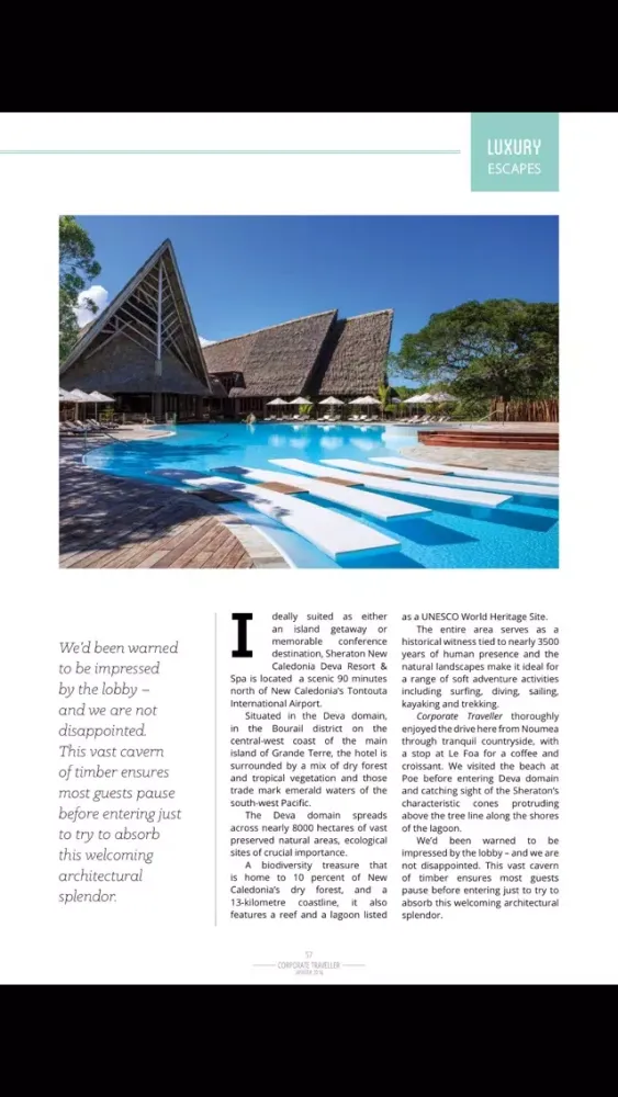 Capturas de pantalla de Corporate Traveller & Luxury Escapes