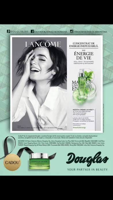 Capturas de pantalla de Cosmopolitan Romania Magazine
