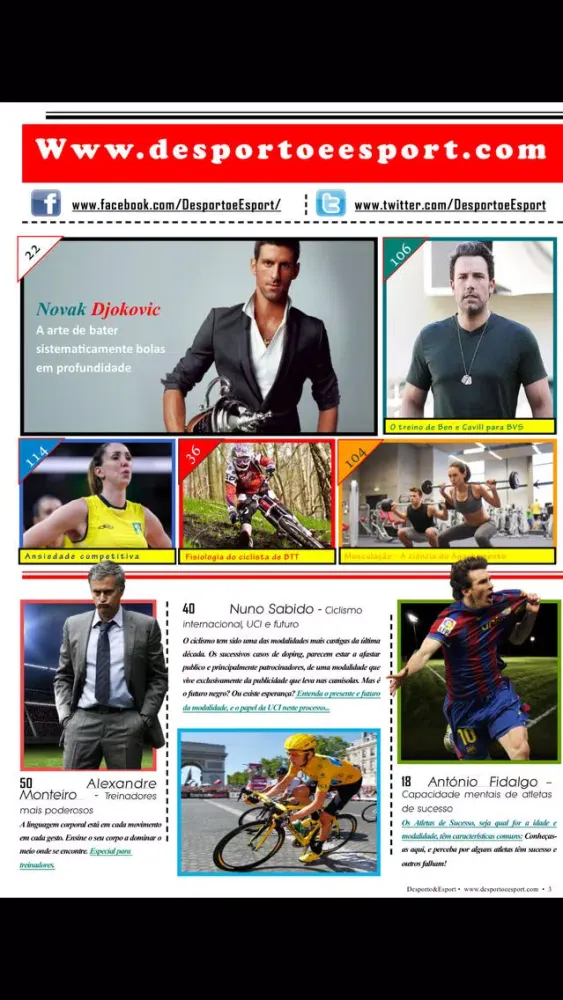 Captures d'écran de Desporto & Esport (mag)