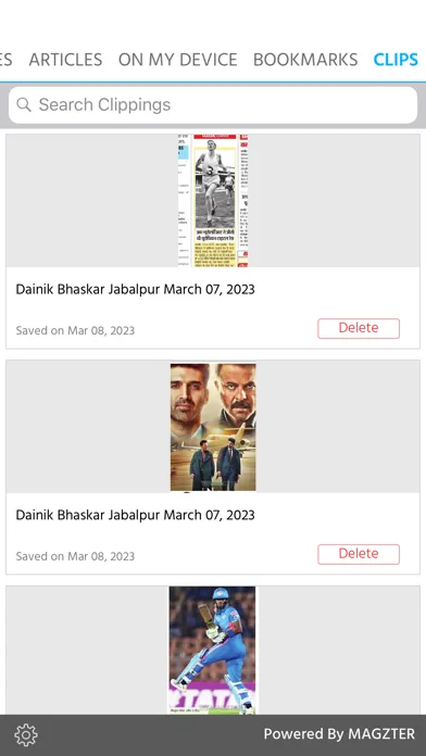 Скриншоты Dainik Bhaskar Newspaper