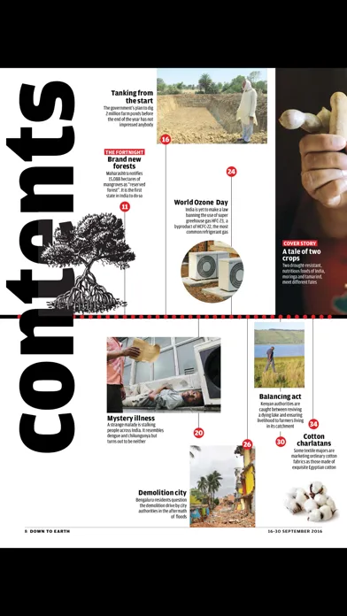 Down To Earth Magazine Screenshots