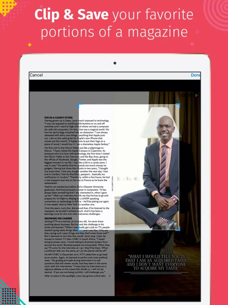 DRUM Magazine East Africa iPad  スクリーンショット