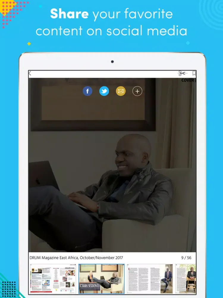 DRUM Magazine East Africa iPad  スクリーンショット