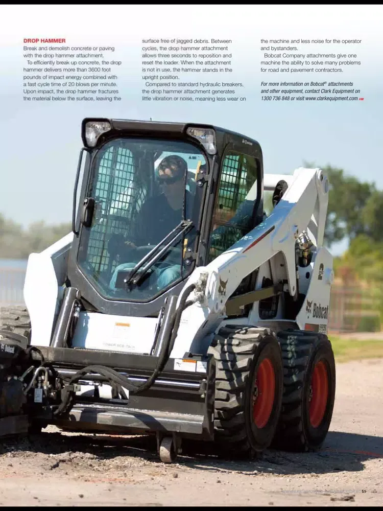 Tangkapan skrin Earthmoving Equipment Magazine iPad 
