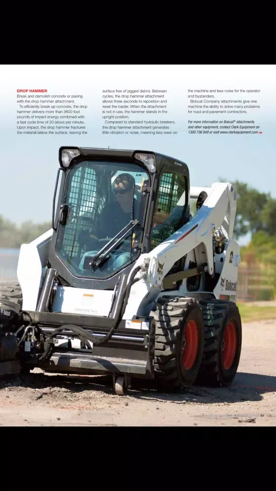 Tangkapan skrin Earthmoving Equipment Magazine