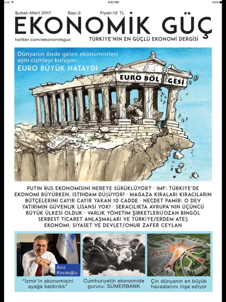 Ekonomik Güç Dergisi iPad 應用截圖