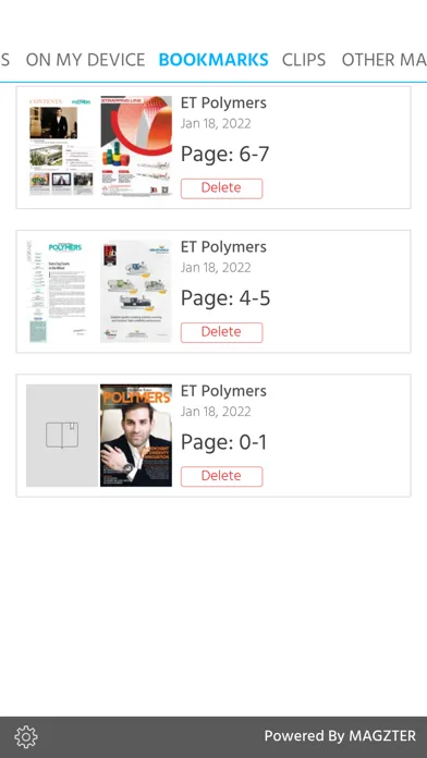Скриншоты ET Polymers