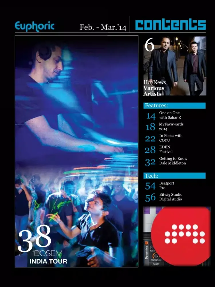 Euphoric Magazine iPad 应用截图