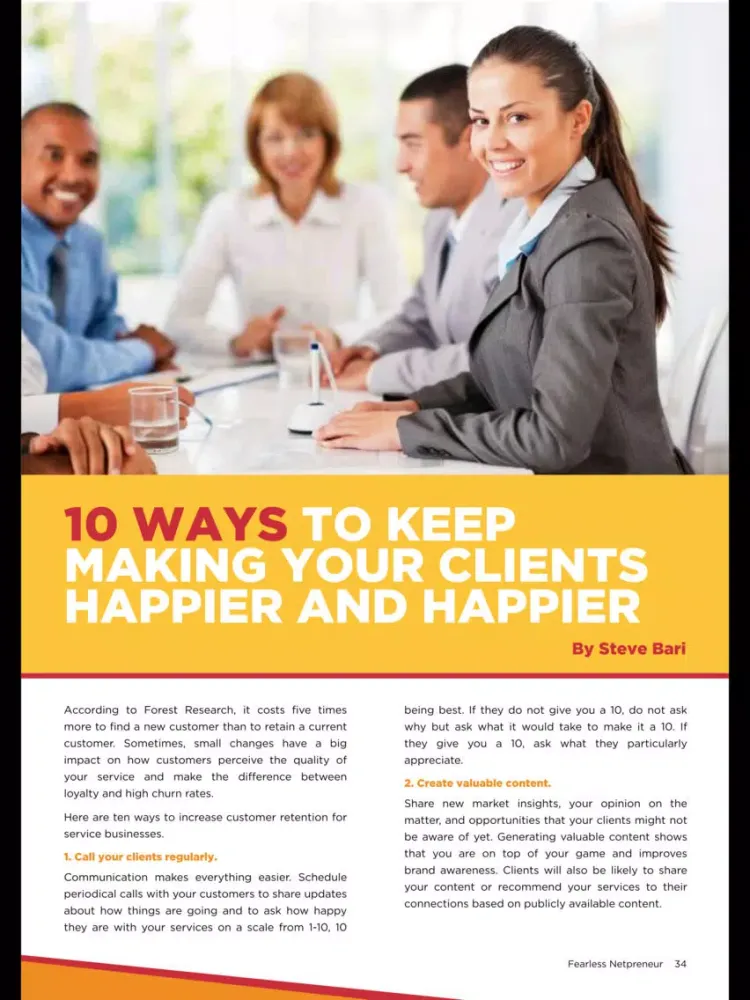 Fearless Netpreneur Magazine iPad 應用截圖