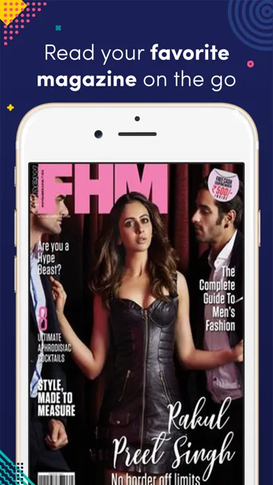 Capturas de tela do FHM India