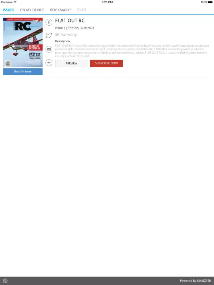 FLAT OUT RC Magazine iPad  স্ক্রিনশট