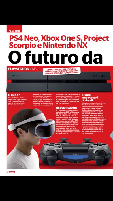 Gadget revista (Português)應用截圖