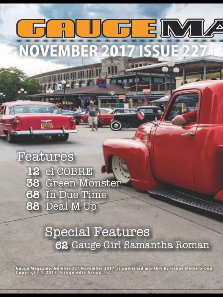 Tangkapan skrin Gauge Magazine iPad 