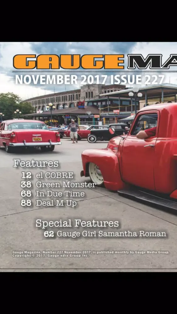 Tangkapan skrin Gauge Magazine