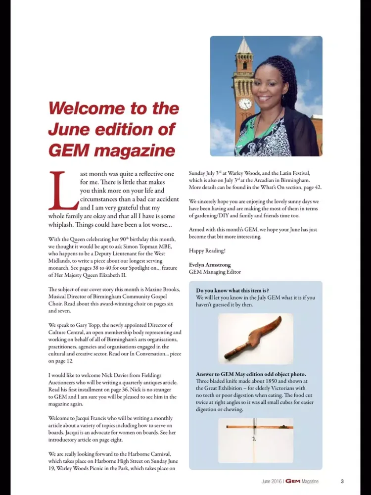 GEM Magazine iPad  Screenshots