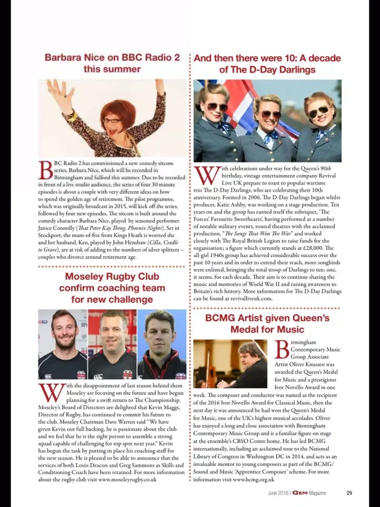 GEM Magazine iPad  Screenshots