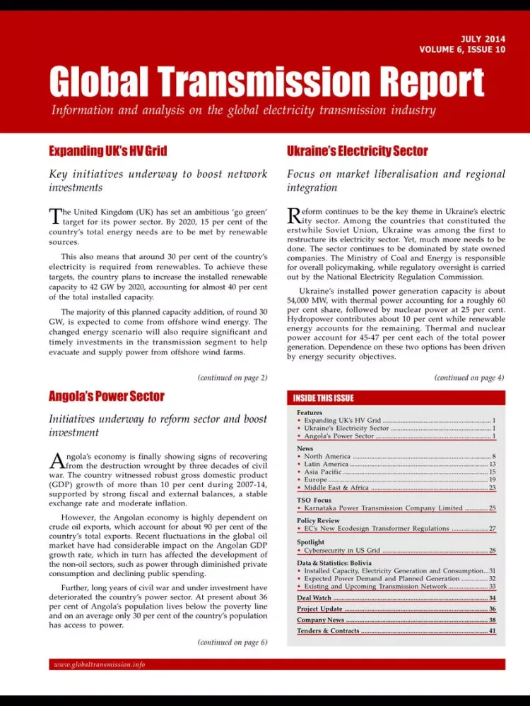 Tangkapan skrin Global Transmission Monthly iPad 