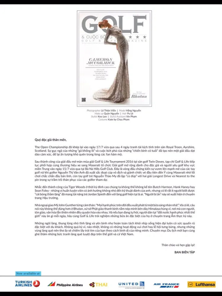 Golf and Life Magazine iPad  স্ক্রিনশট