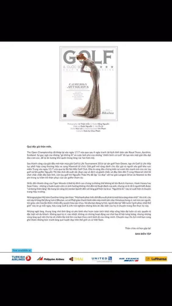 Golf and Life Magazine স্ক্রিনশট
