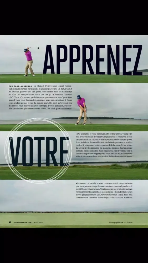 Golf Digest France 스크린샷