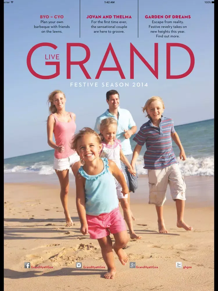 Capturas de pantalla de GRAND HYATT GOA iPad 