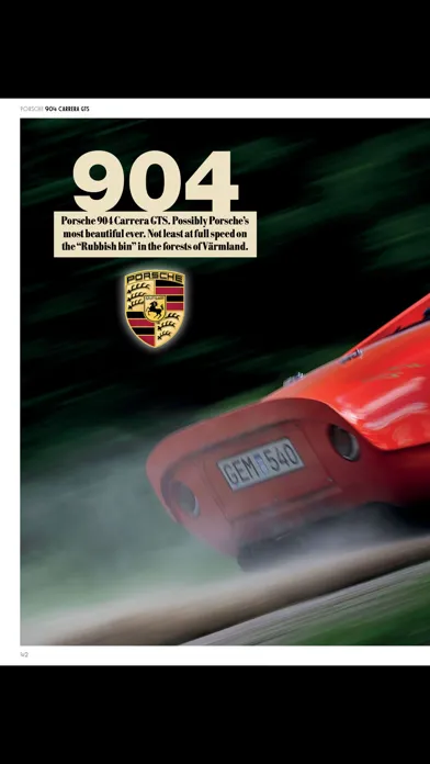 Capturas de pantalla de GranTurismo Magazine